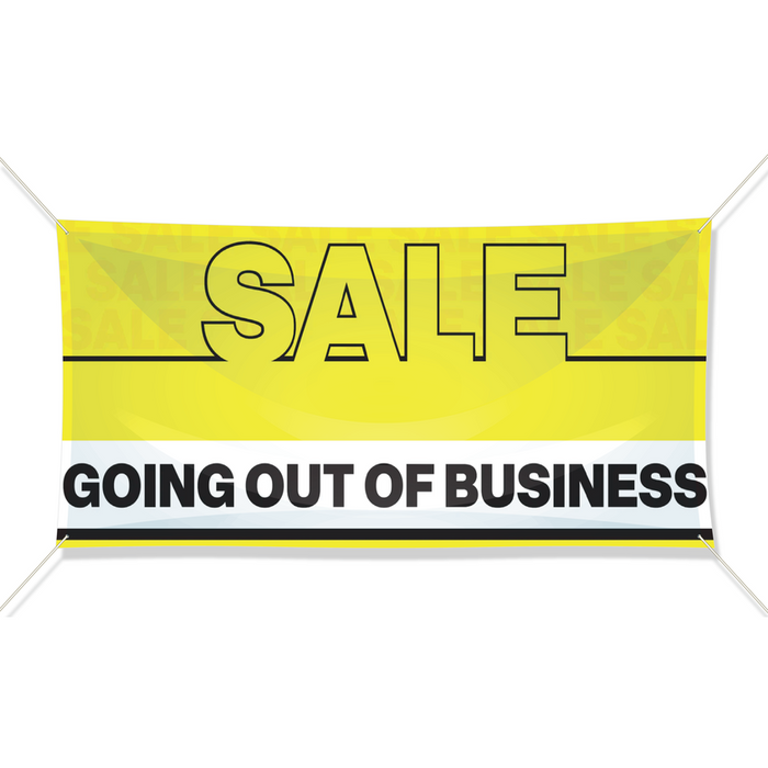 13oz Indoor/Outdoor Banner with Grommets (Various Sizes & Styles)-Custom Print Stickers