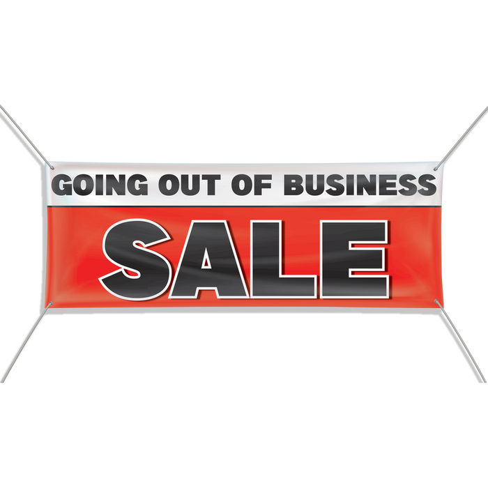 13oz Indoor/Outdoor Banner with Grommets (Various Sizes & Styles)-Custom Print Stickers