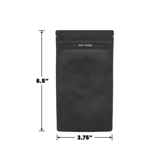 1/4 Oz Grip N Pull Child Resistant Mylar Bag With Labels & Application-Mylar Smell Proof Bags