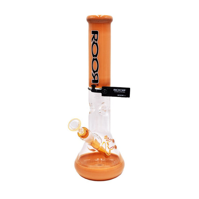 14" Roor Colored Beaker - Various Colors - (1 Count)-Hand Pipes, Rigs, & Bubblers