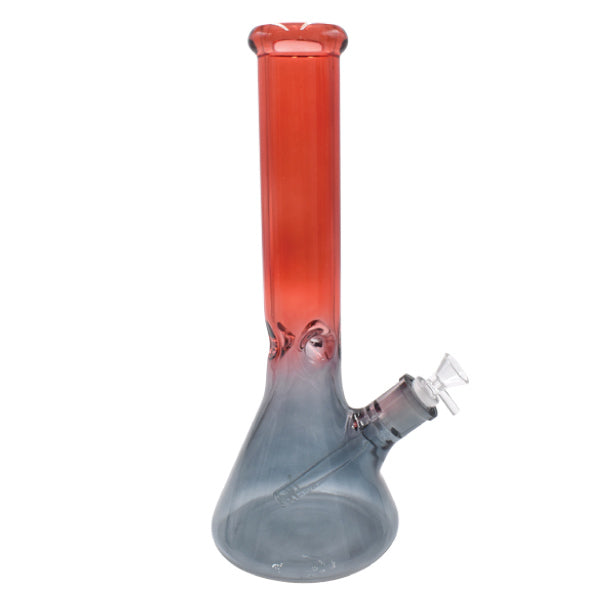 14" Two Tone Ice Catcher Beaker - Color May Vary - (1 Count)-Hand Pipes, Rigs, & Bubblers