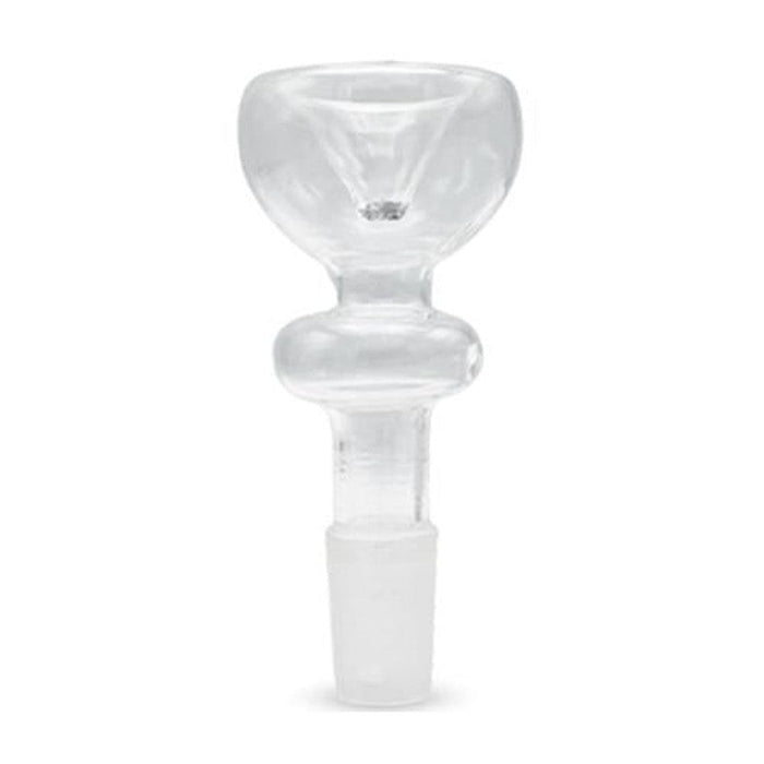 14mm Male Glass Bowl - (1 Count) - Design May Vary-Hand Pipes, Rigs, & Bubblers