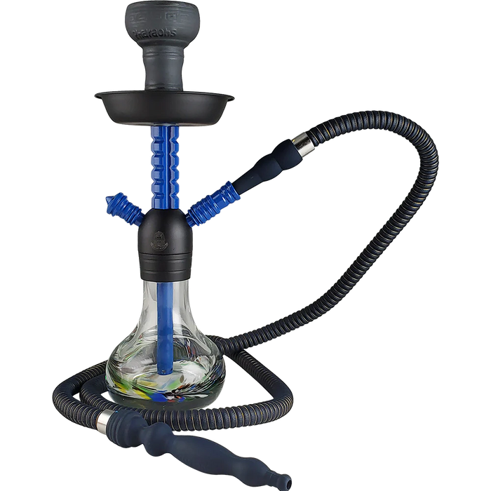 15" Pharaohs Xena Hookah - Various Colors - (1 Count)-Hand Glass, Rigs, & Bubblers