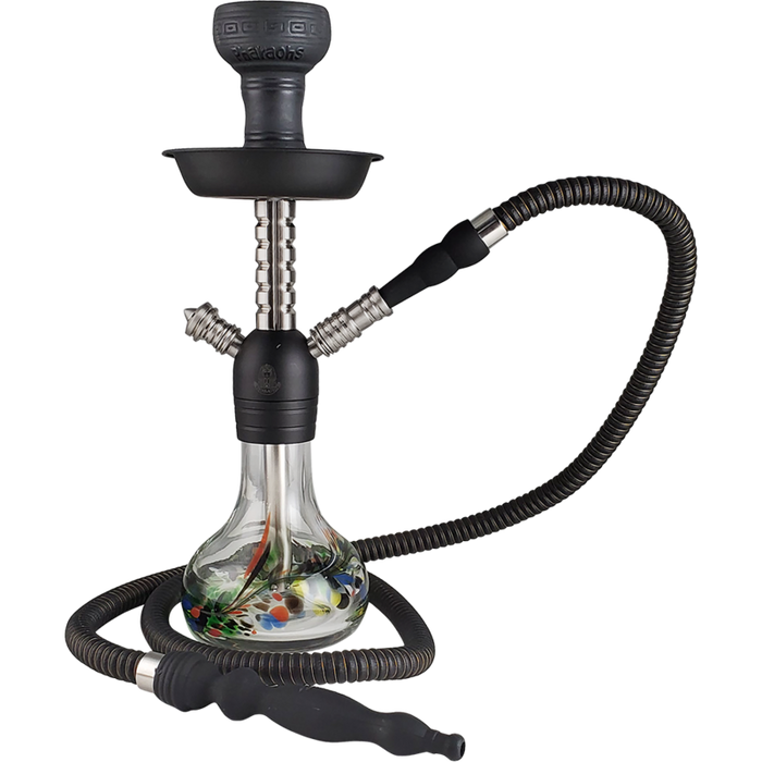 15" Pharaohs Xena Hookah - Various Colors - (1 Count)-Hand Glass, Rigs, & Bubblers