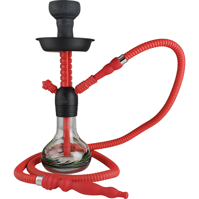 15" Pharaohs Xena Hookah - Various Colors - (1 Count)-Hand Glass, Rigs, & Bubblers