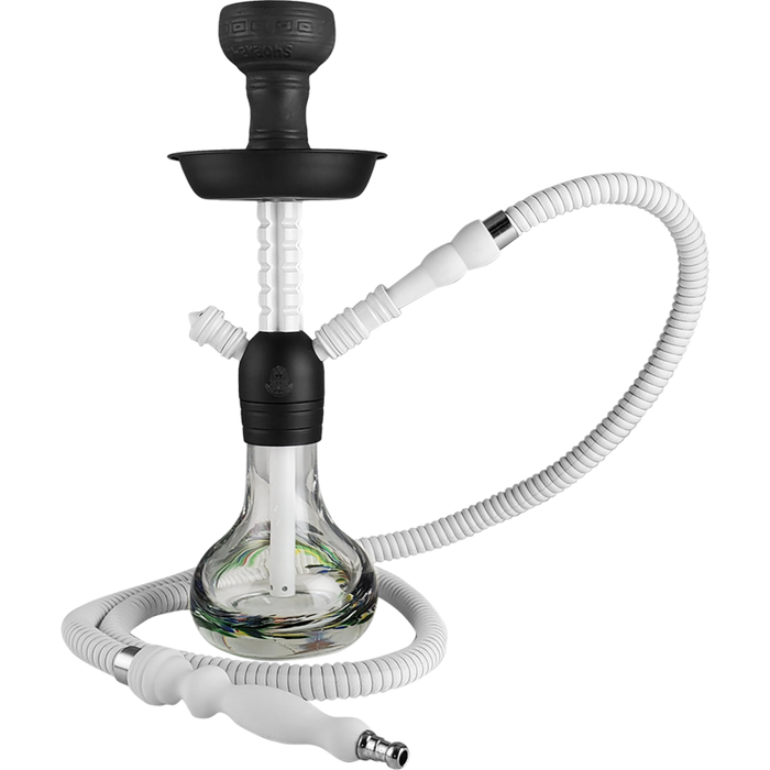 15" Pharaohs Xena Hookah - Various Colors - (1 Count)-Hand Glass, Rigs, & Bubblers