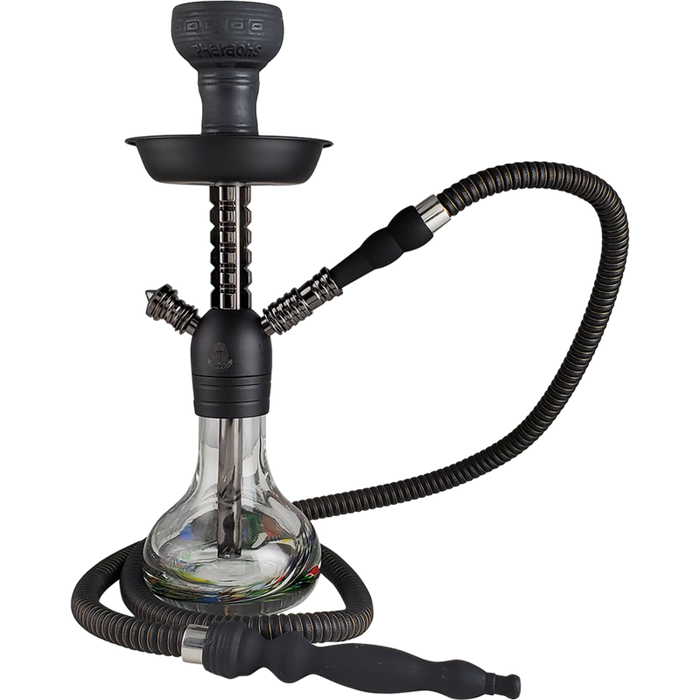 15" Pharaohs Xena Hookah - Various Colors - (1 Count)-Hand Glass, Rigs, & Bubblers