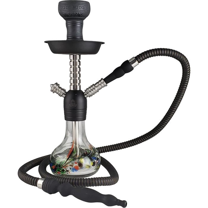 15" Pharaohs Xena Hookah - Various Colors - (1 Count)-Hand Glass, Rigs, & Bubblers