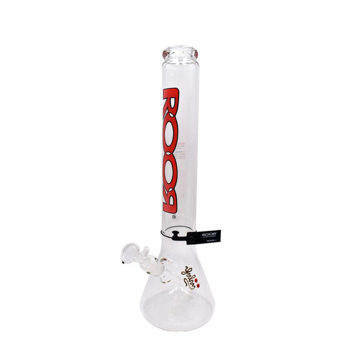 18" Roor 60mm X 5mm Beaker "Zeaker" | Red - (1 Count)-Hand Pipes, Rigs, & Bubblers