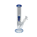 10" Straight Tube Tree Arm Perc Waterpipe - Colors May Vary - (1 Count)-Hand Pipes, Rigs, & Bubblers