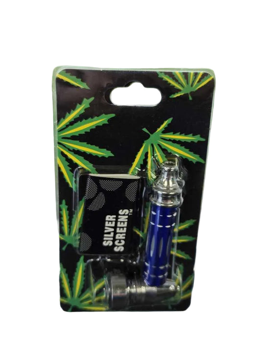 3" Diamond Cut Metal Hand Pipe Screen Pack - (12 Count Display)-Hand Pipes, Rigs, & Bubblers-MJ Wholesale