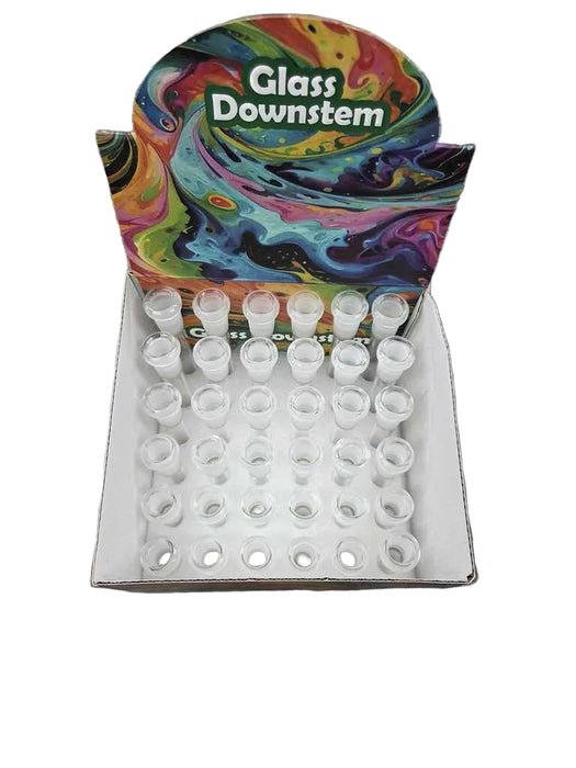 Glass Downstem Variety Display 5.5" (36 Count Display)-downstem-MJ Wholesale
