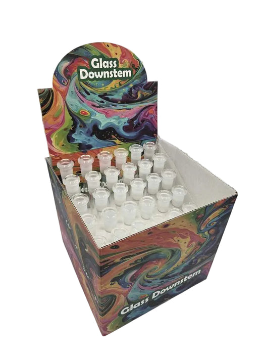 Glass Downstem Variety Display 5.5" (36 Count Display)-downstem-MJ Wholesale
