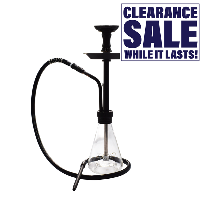 Large Hookah Set with Everything Aluminum Middle Stem and Glass