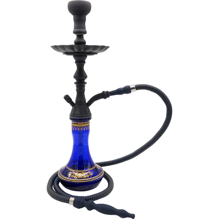 22" Pharaohs Pyrus Hookah - Various Colors - (1 Count)-Hand Pipes, Rigs, & Bubblers