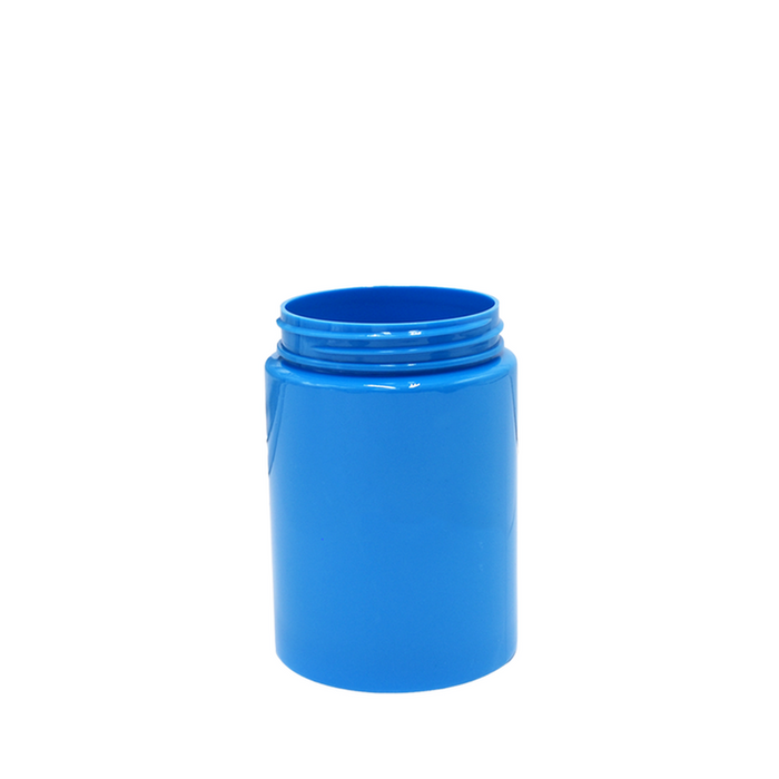 28 Pack PR Preroll Container CR Lid 98mm Capacity- Cyan Blue - (150 Per Box)-Joint Tubes & Blunt Tubes