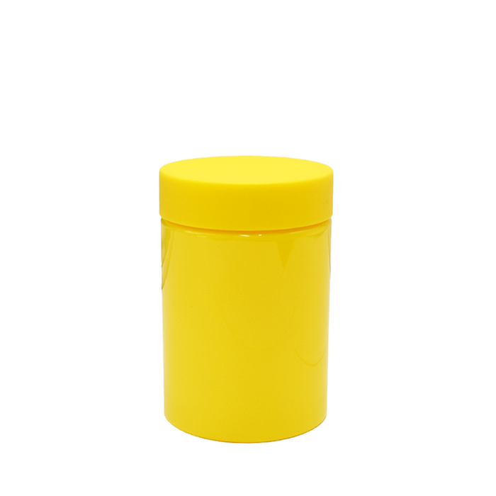 28 Pack PR Preroll Container CR Lid 98mm Capacity- Yellow - (150 Per Box)-Joint Tubes & Blunt Tubes