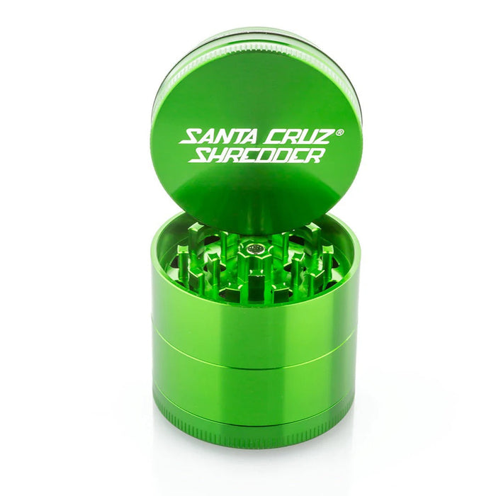 2.125" Santa Cruz Shredder Medium 4 Piece Grinder - Various Colors - (1 Count)-Grinders