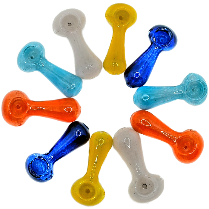 2.5" Solid Bright Handpipe (20 Count Bag)-Hand Pipes, Rigs, & Bubblers