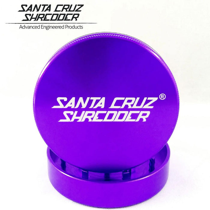 2.75" Santa Cruz Shredder Large 2 Piece Grinder - Various Colors - (1 Count)-Grinders