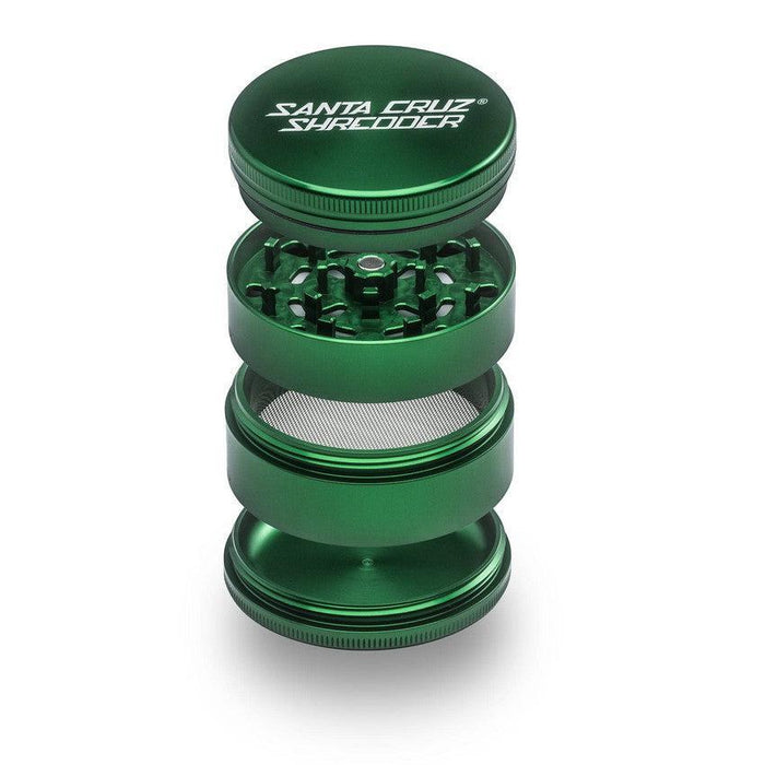 2.75" Santa Cruz Shredder Large 4 Piece Grinder - Various Colors - (1 Count)-Grinders