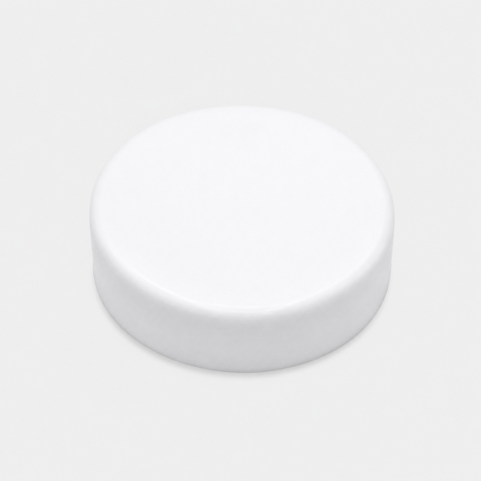 2oz Clear Glass Jar - White Child Resistant Lids - (200 Count Per Case)-Glass Jars