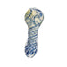 3″ Blue Spiral Swirl Fumed Glass Hand Pipe - (1 Count)-Hand Pipes, Rigs, & Bubblers