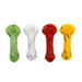 3" Colored Blast Frit Hand Pipe Colors May Vary - (1 Count)-Hand Pipes, Rigs, & Bubblers-MJ Wholesale