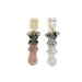 3" Double Ring Frit Chillum Glass Hand Pipe - (1 Count)-Hand Pipes, Rigs, & Bubblers