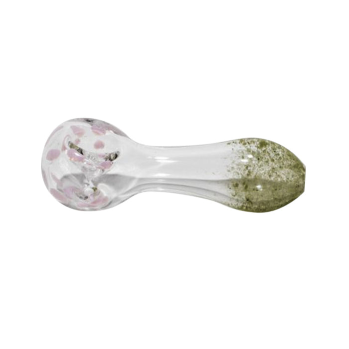 3" Frit Lip Glass Hand Pipe - (1 Count)-Hand Pipes, Rigs, & Bubblers