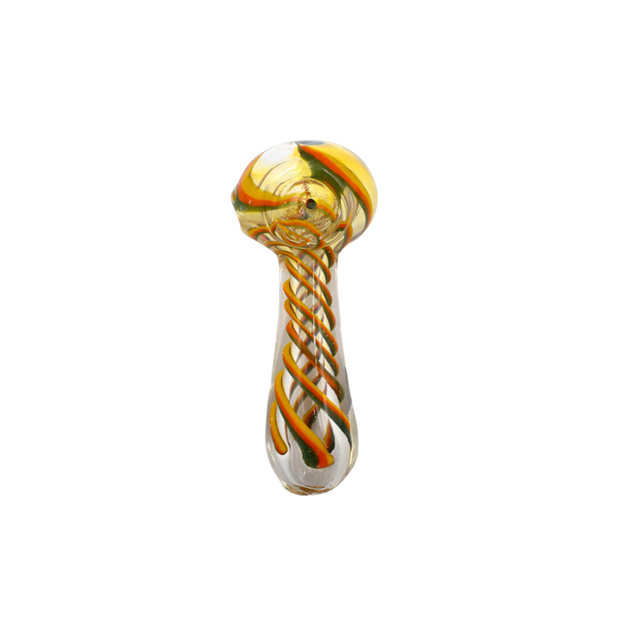 3" Inner Wrap Hand Pipe Colors May Vary - (1 Count)-Hand Pipes, Rigs, & Bubblers