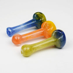 3" Mini Hand Pipe - Design May Vary - (1 Count)-Silicone Hand Pipe