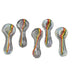 3" Rasta Frit Bowl Top Glass Hand Pipe - (5 Count)-Hand Pipes, Rigs, & Bubblers