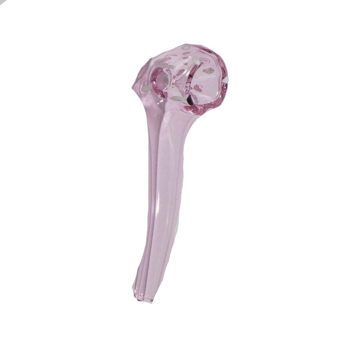 3″ Sherlock Style Glass Hand Pipe - Design and Color may vary - (1 Count)-Hand Pipes, Rigs, & Bubblers