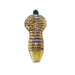 3″ Sultan Yellow Striped Fumed Glass Hand Pipe - (5 Count)-Hand Pipes, Rigs, & Bubblers