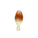 3" Wide Frit Chillum Glass Hand Pipe - (1 Count)-Hand Pipes, Rigs, & Bubblers