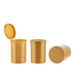 30 Dram Pop Top Vial - 1/4 Oz - Gold - (160 Count)-Pop Top Vials