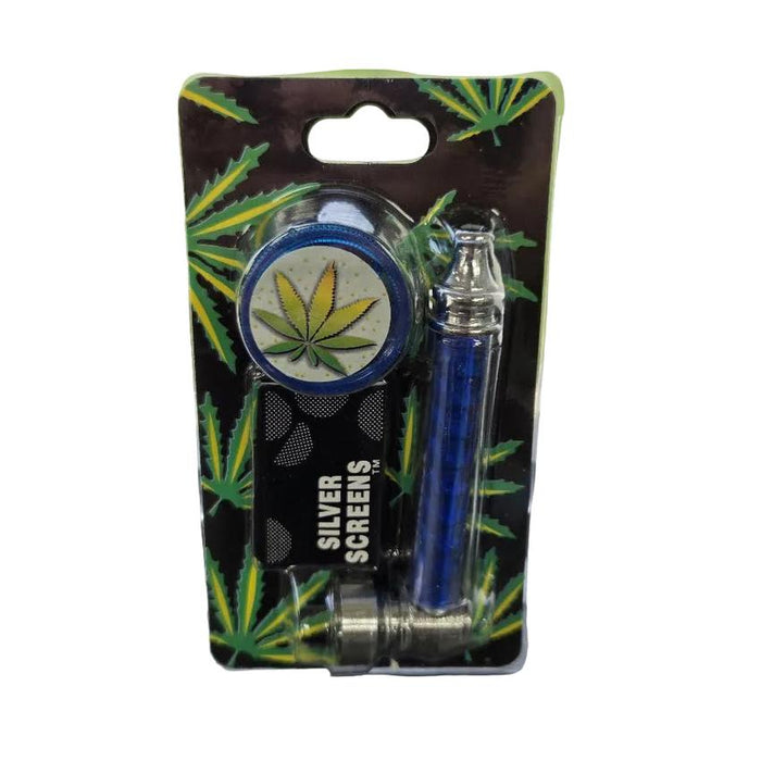 3.5" Character Metal Hand Pipe Grinder Screen Pack (12 Count Display)-Hand Pipes, Rigs, & Bubblers