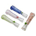 3.5" Milky Color Swirl Thick Chillum - Design And Color May Vary - (1 Count)-Hand Pipes, Rigs, & Bubblers