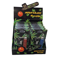 3.5" Spiral Metal Hand Pipe Screen Pack -(12 Count Display)-Hand Pipes, Rigs, & Bubblers