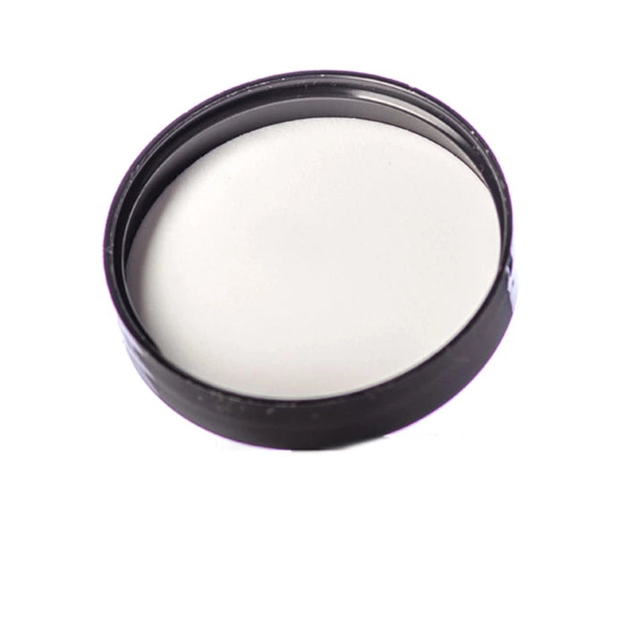 3oz Clear Glass Straight-Sided Round Jar with Black Or White Lid - (150 - 15,000 Count)-Glass Jars