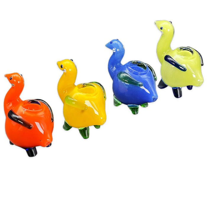4" Color Gradient Bird Hand Pipe - Design And Color May Vary - (2 Count)-Hand Pipes, Rigs, & Bubblers