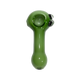4" Double Nub Bub Green Glass Hand Pipe - (1 Count)-Hand Pipes, Rigs, & Bubblers