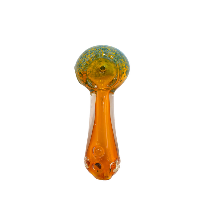 4"  Golden Green Hand Pipe - (1 Count)