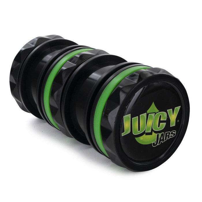 4" Juicy Jar Green Storage jar - (1 Count)-Hand Pipes, Rigs, & Bubblers