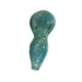 4″ Ocean Teal & Yellow Frit Spotted Glass Hand Pipe - (5 Count)-Hand Pipes, Rigs, & Bubblers