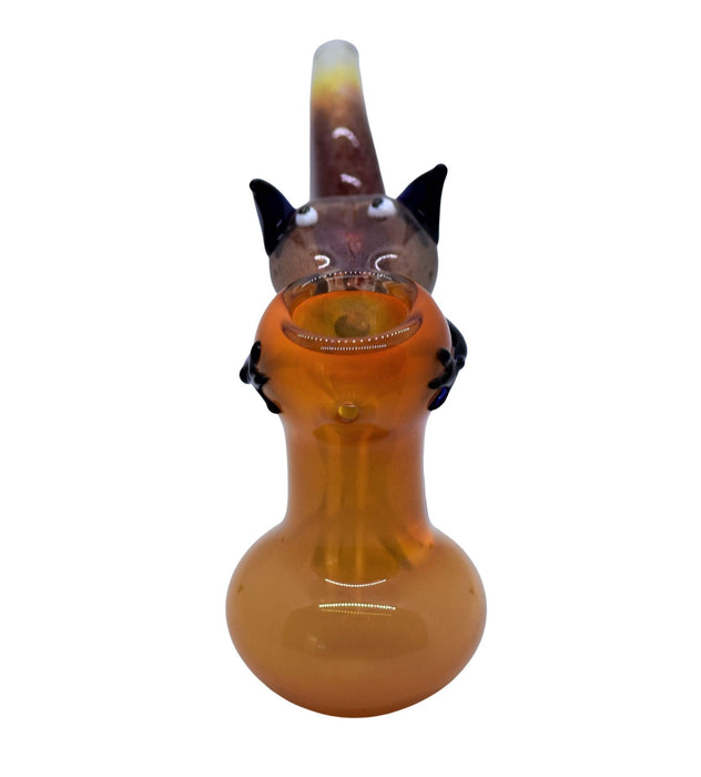 4" Premium Holding Squirrel Design Water Bubbler - Color May Vary - (1 Count)-Hand Pipes, Rigs, & Bubblers