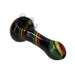 4" Rainbow Swirl Spoon Pipe - Various Designs - (1 Count)-Hand Glass, Rigs, & Bubblers