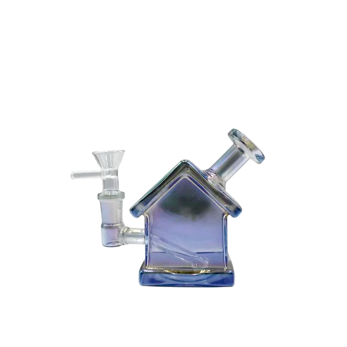 4" The Crib Waterpipe - Colors May Vary - (1 count)-Glass Water Pipes