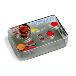 4.1” Hemper Arcade Controller Hand Pipe - (1 Count)-Hand Pipes, Rigs, & Bubblers